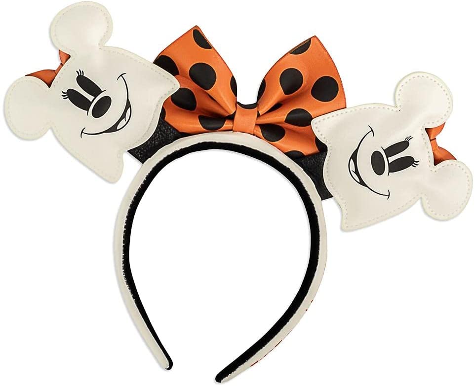 Loungefly Disney Ghost Minnie Glow in the Dark Headband (Loungefly)