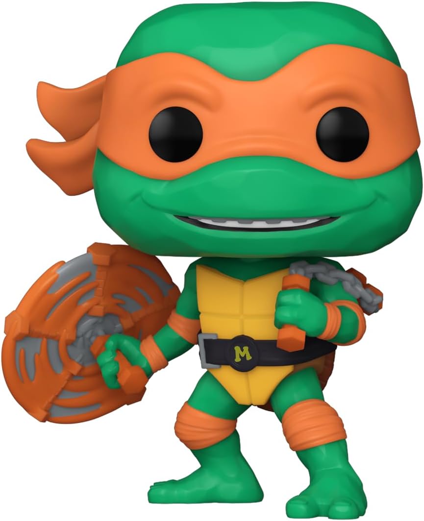 Movies: Teenage Mutant Ninja Turtles (TMNT) Mutant Mayhem - Michelangelo Funko 72336 Pop! Vinyl #1395