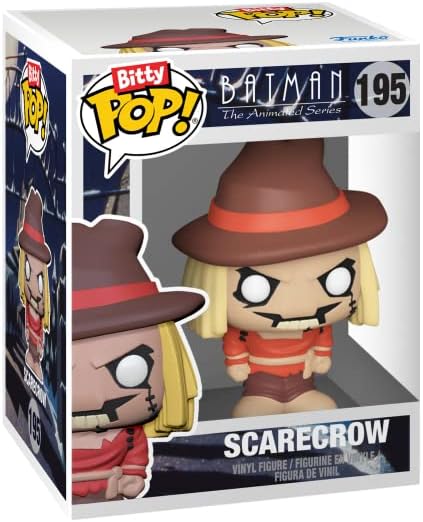 Funko Bitty Pop! DC Comics 4-Pack Series 1 - Batman, Robin, Scarecrow & Mystery Vinyl Figures (71311) 7