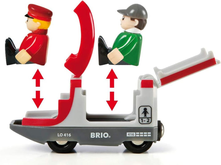 BRIO World Railway Travel Switching Set for Kids Age 3 Years Up - Compatible With All BRIO Trains and Accessories