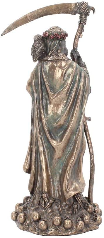 Nemesis Now Santa Muerte Bronze Resin Statue Figurine