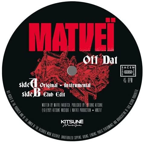 MATVE - OFF DAT [Vinyl]