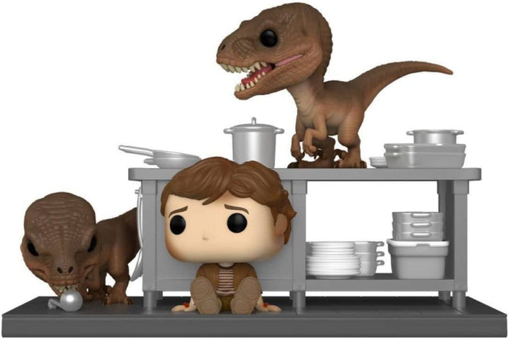 Jurassic Park Tim Murphy with Velociraptors Exclusive Funko 62477 Pop! Vinyl #1199