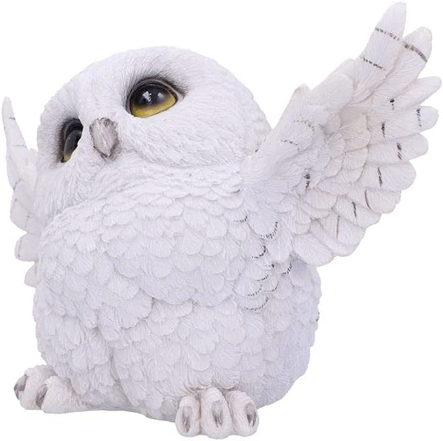 Nemesis Now Snowy Delight Owl Figurine 20.5cm, White