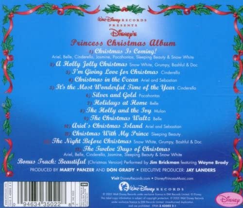 Disney Princess Christmas - Marty Panzer [Audio CD]