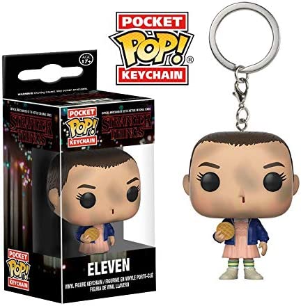 Stranger Things - Eleven with Eggo Funko Pop! Keychain