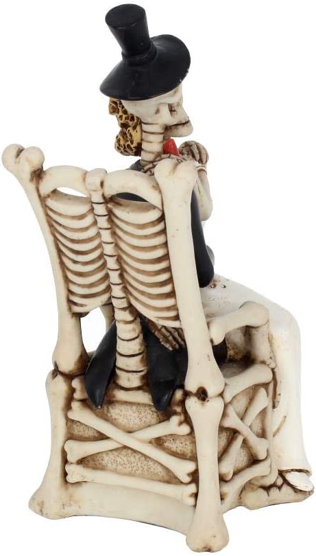 Nemesis Now For Better, For Worse - Skeleton Bride and Groom Resin Figurine 5