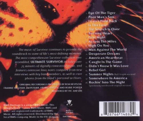 Ultimate Survivor - Survivor [Audio CD]