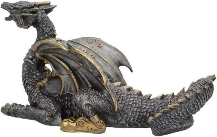 Nemesis Now Guardian of the Grapes Weinflaschenhalter, 20 cm, Silber
