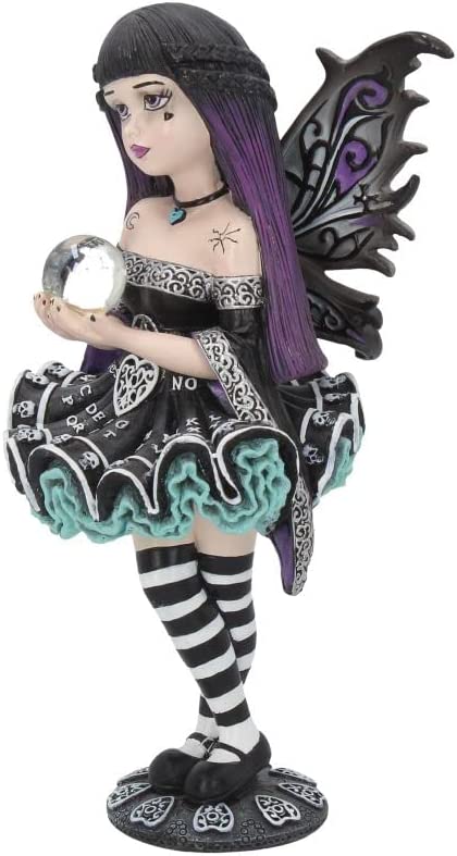 Nemesis Now Mystique Fairy Figurine, Black, 16.5cm