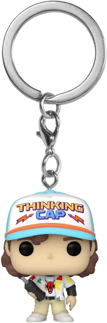 Funko Pop! Stranger Things S4 - Dustin Keychain Vinyl Figure 2