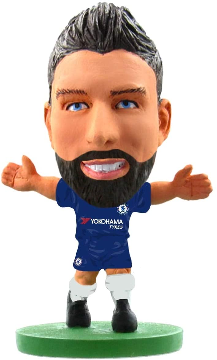 SoccerStarz Chelsea Olivier Giroud Home (Kit Clásico) / Figuras, Verde