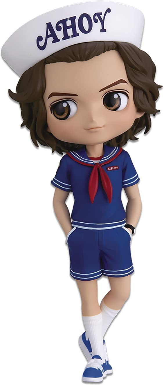 Banpresto STRANGER THINGS - Steve - Figurine Q Posket 14cm