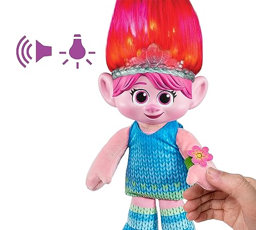 Trolls Hair POPS Surprise Poppy Feature Plush