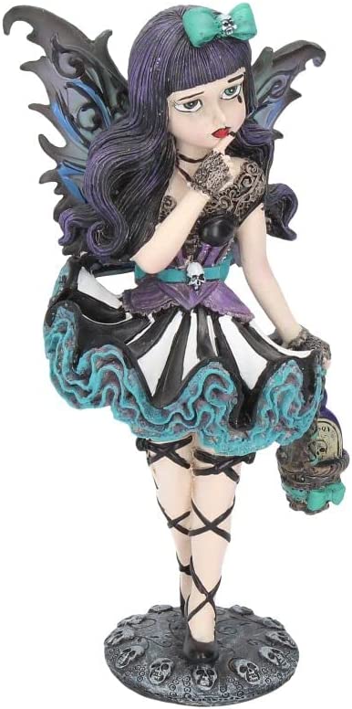 Nemesis Now Little Shadows - Adeline Gothic Fairy Figurine 3