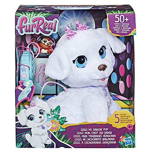 FurReal GoGo My Dancin' Pup Interactive Toy, Electronic Pet, Dancing Toy, 50+ So