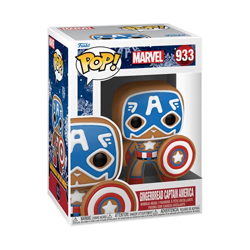 Marvel Gingerbread Captain America Pop! Vinyl #933