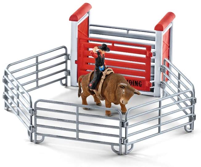 Schleich 41419 Bull Riding with Cowboy