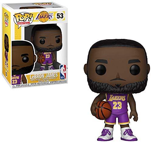 NBA LeBron James (Lakers, Purple) Funko 36694 Exclusive Pop! Vinyl #53