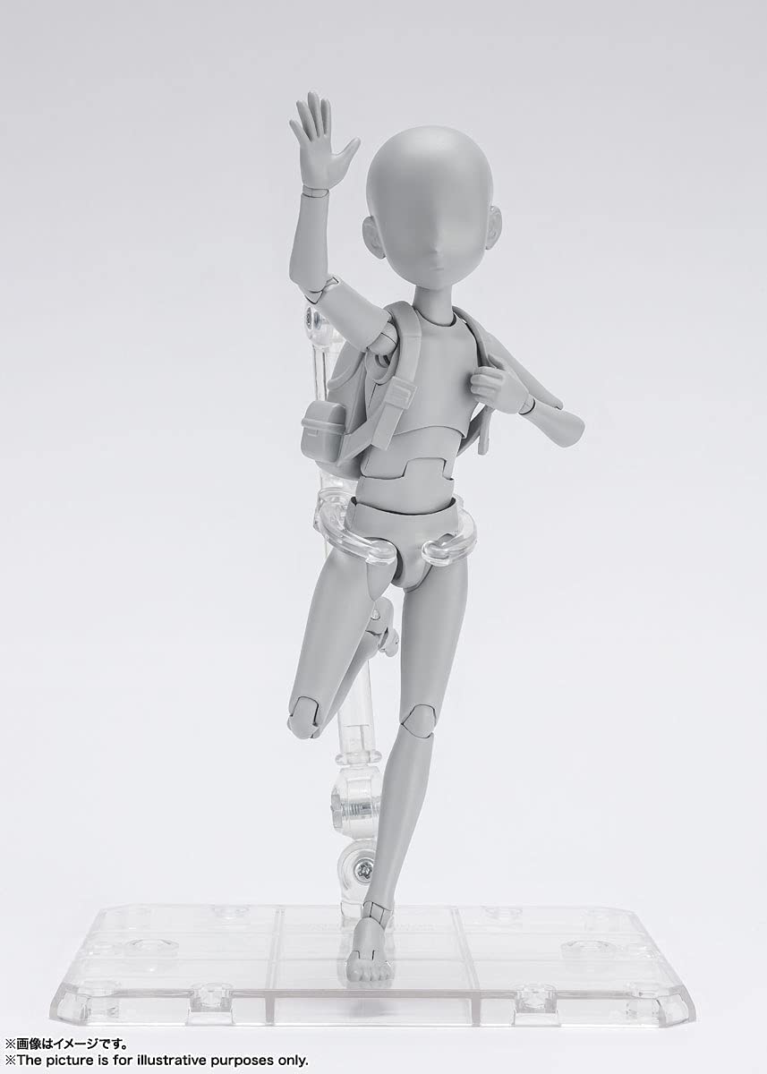 Tamashi Nations - Body Kun Ken Sugimori Edition DX SET (Gray Color Version), Bandai Spirits S.H.Figuarts