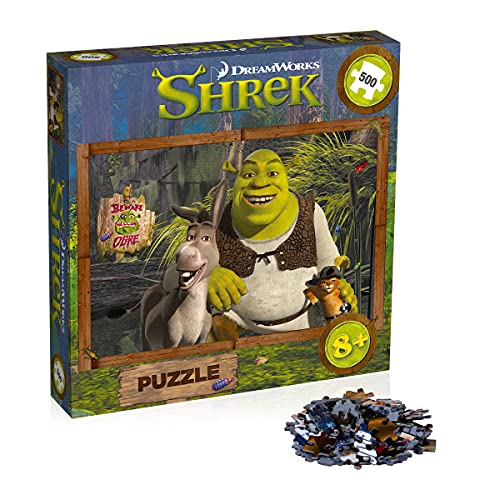 Shrek 500 Piece Jigsaw Puzzle Game