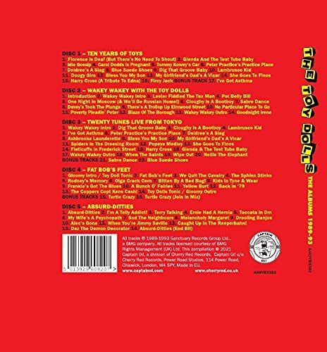 The Toy Dolls - The Albums: 1989 - 1993 [Audio CD]