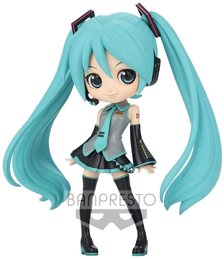 Banpresto HATSUNE MIKU - Miku - Figurine Q Posket 14cm ver.A