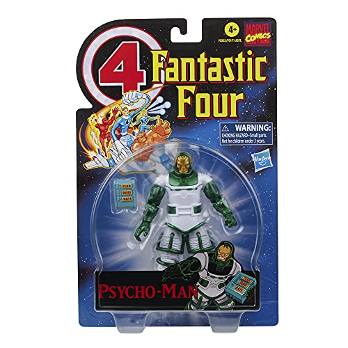 Hasbro Marvel Legends Series Retro Fantastic Four Psycho-Man 6-inch Action Figur