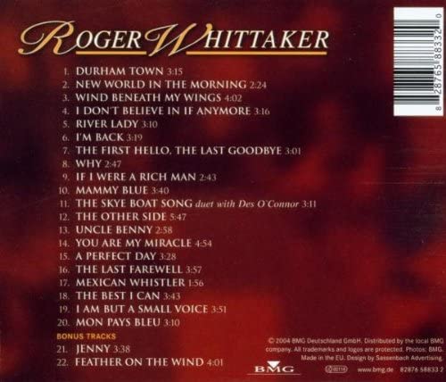 Roger Whittaker - Now & Then - Greatest Hits 1964 - 2004 [Audio CD]