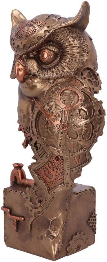 Nemesis Now Ohm Owl 29cm, Bronze