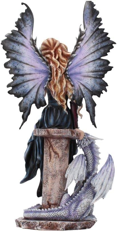 Nemesis Now Adriana Feenfigur, 56,5 cm, Schwarz, Kunstharz