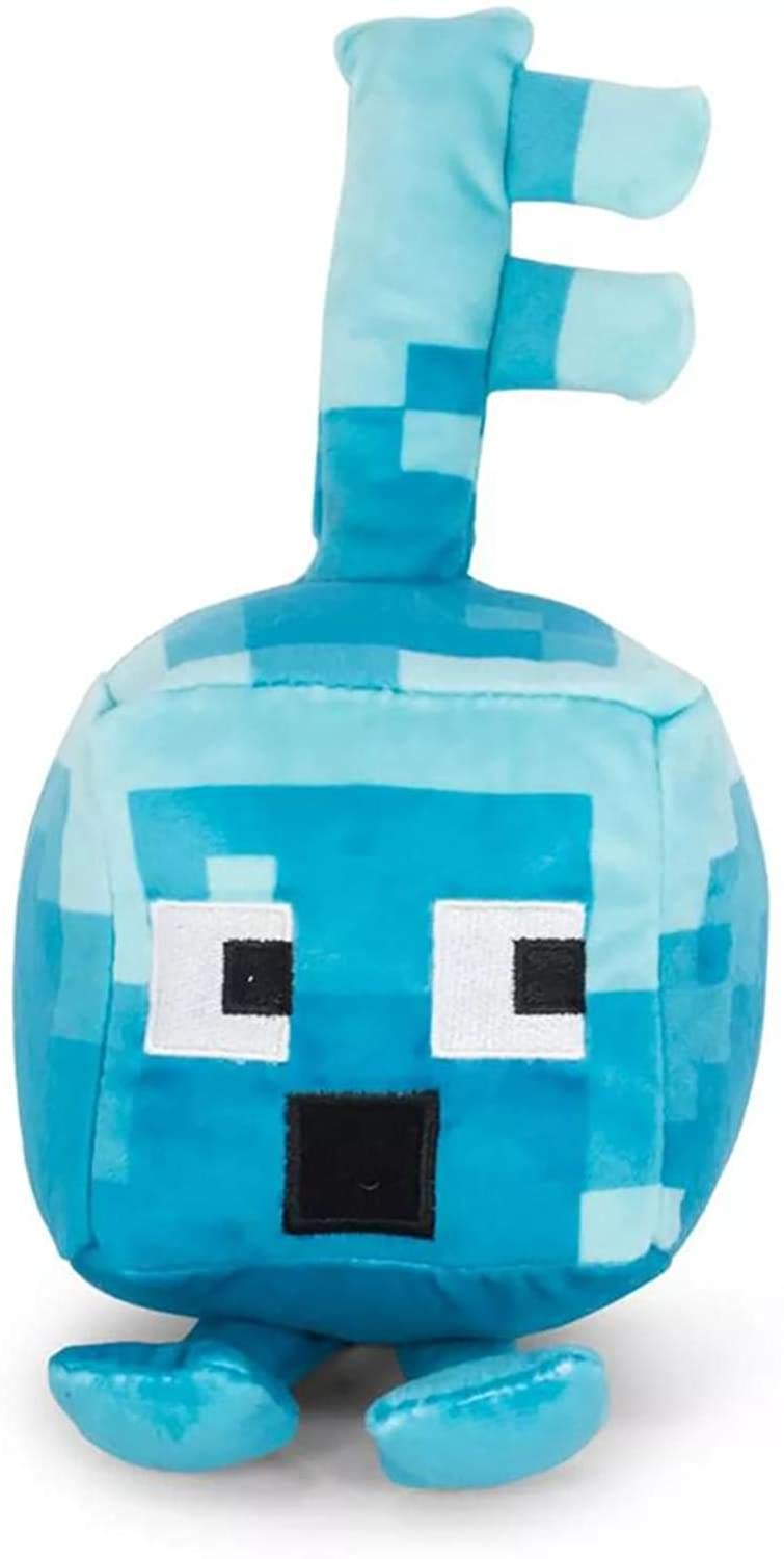 Jinx Minecraft Dungeons Mini Crafter Diamond Key Surprised Golem Plush (4.5 inch)