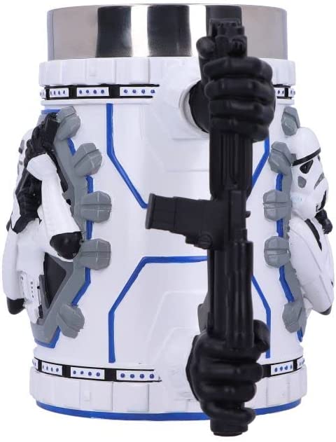 Nemesis Now Officially Licensed Stormtrooper Tankard, White, 18cm