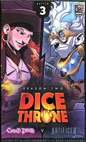 Dice Throne Season Two Box 3: Cursed Pirate vs. Artificer