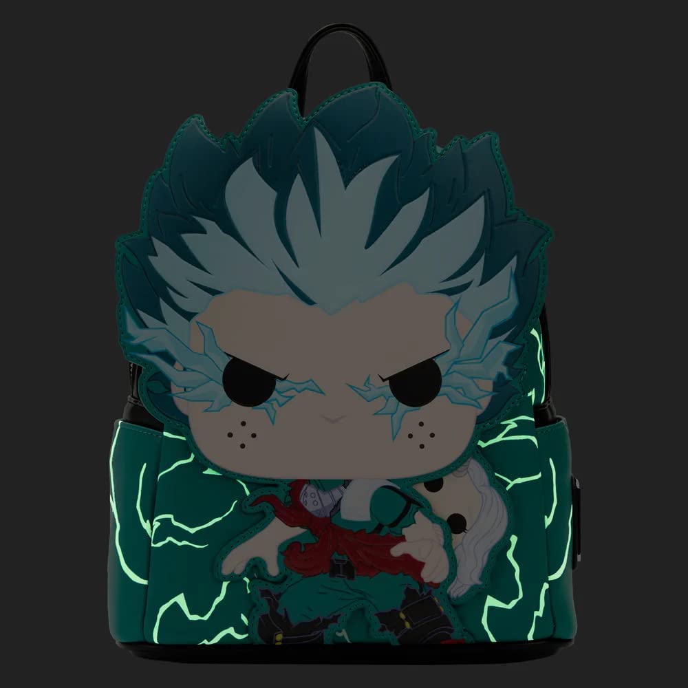 Loungefly My Hero Academia Deku Infinity Glow Mini Backpack