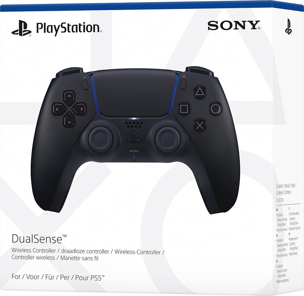 DualSense Midnight Black Wireless Controller for PlayStation 5