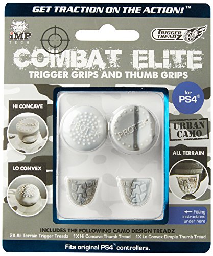 Trigger Treadz Combat Elite Thumb & Trigger Grips Pack - Urban Camo (PS4)