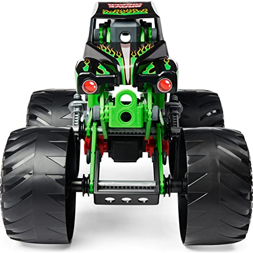 Meccano Junior, Official Monster Jam Grave Digger Monster Truck STEM Model Build