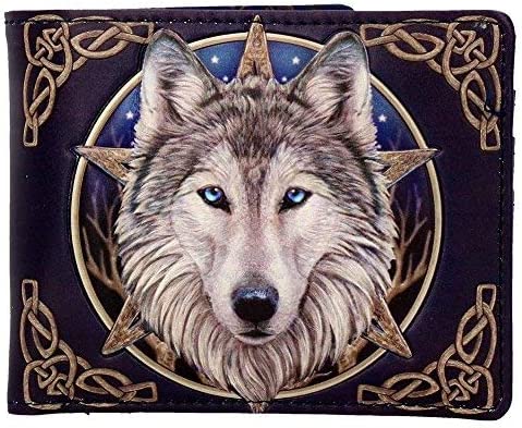 Nemesis Now Lisa Parker Wild One Wolf Wallet in Black PU