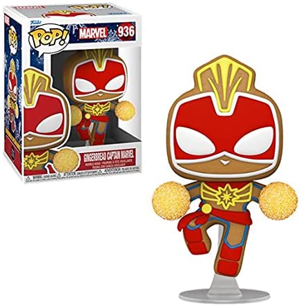 Marvel Gingerbread Captain Marvel Funko 50661 Pop! Vinyl #936