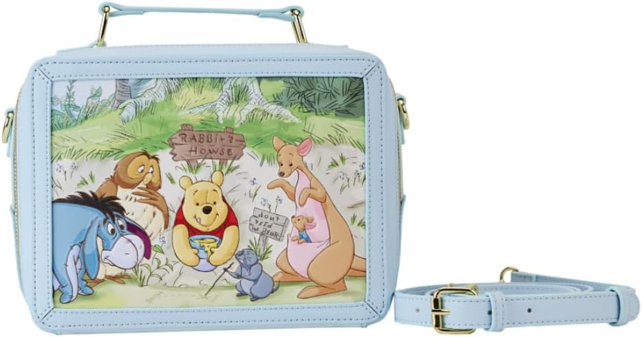 Loungefly Disney Winnie the Pooh Vintage Lunchbox Crossbody Bag 4