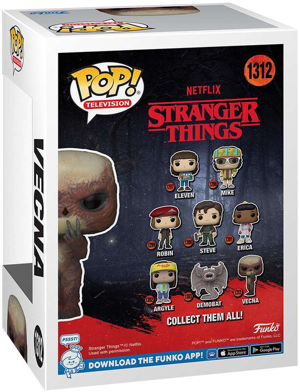 Stranger Things: Vecna Pointing Funko 65632 Pop! Vinyl