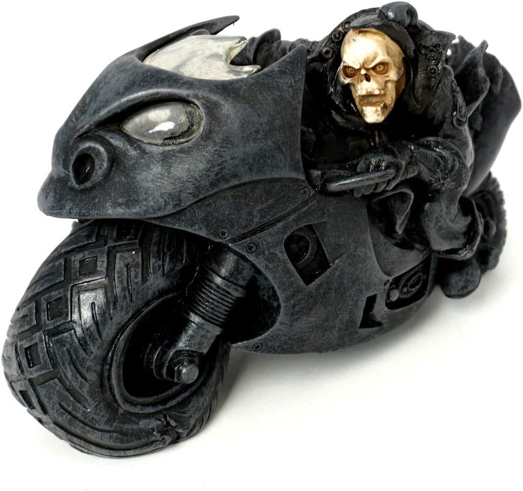 Nemesis Now Speed Freak - Skeletal Motorcyclist Resin Figurine