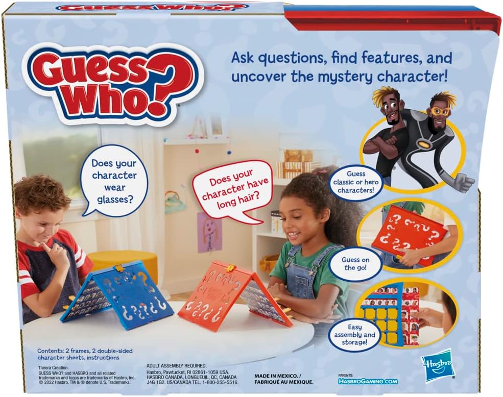 Hasbro Gaming Guess Who? Original Guessing Game 6
