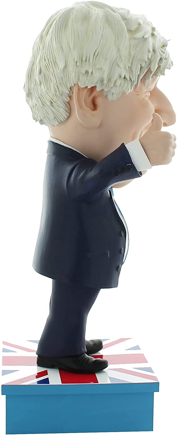 Mimiconz World Leaders - Boris Johnson 20cm Hand-Painted PVC Figurine 8