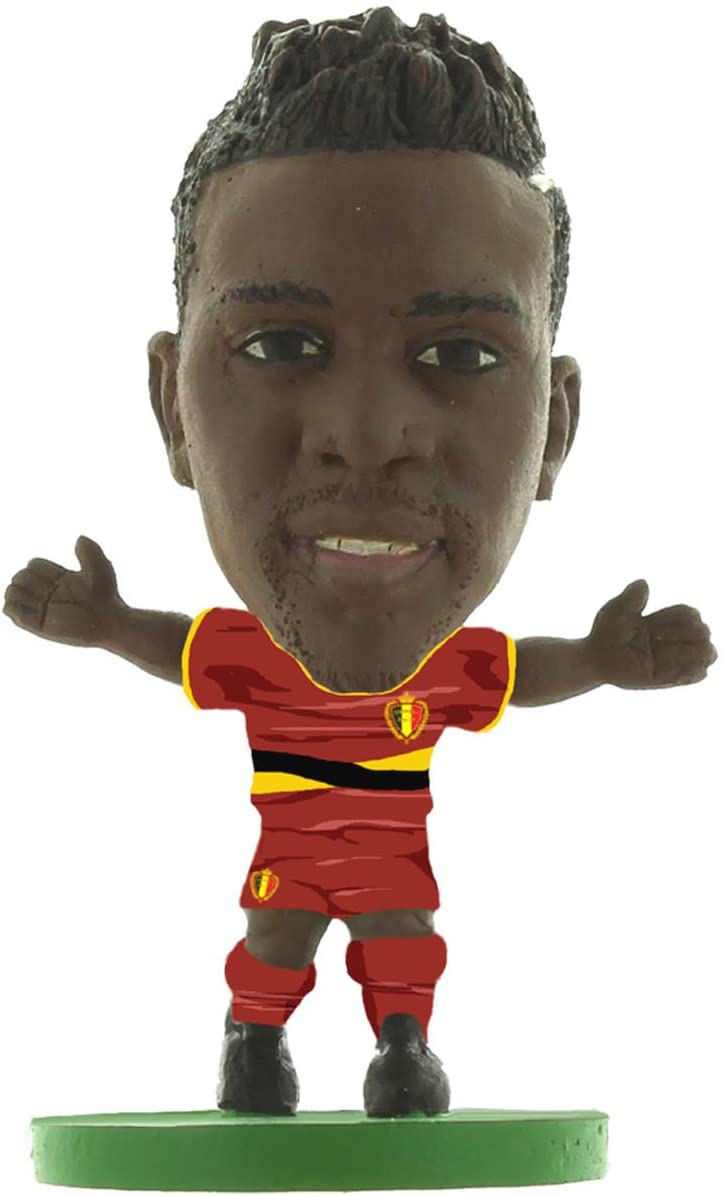 SoccerStarz SOC857 La figura de la selección nacional de Bélgica con licencia oficial de Divock Origi en el kit para el hogar