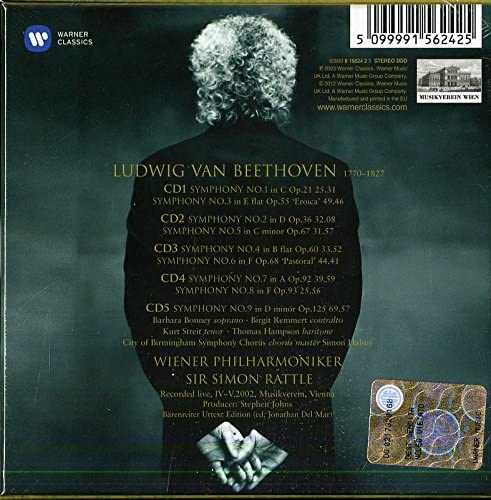 Ludwig van Beethoven - Complete Symphonies [Audio CD]