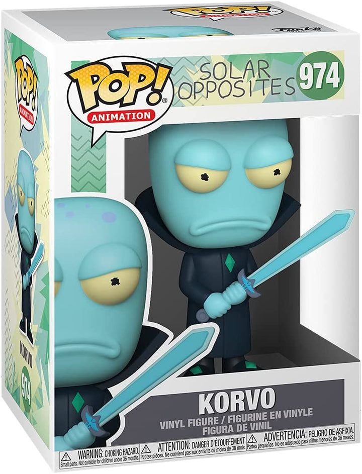 Solar Opposites Korvo Funko 55794 Pop! Vinilo # 974