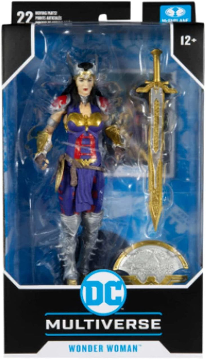 McFarlane - DC Multiverse - 17cm Wonder Woman (Design by Todd Gold Label (Premium) -TM15181, 15181, Multi-Coloured