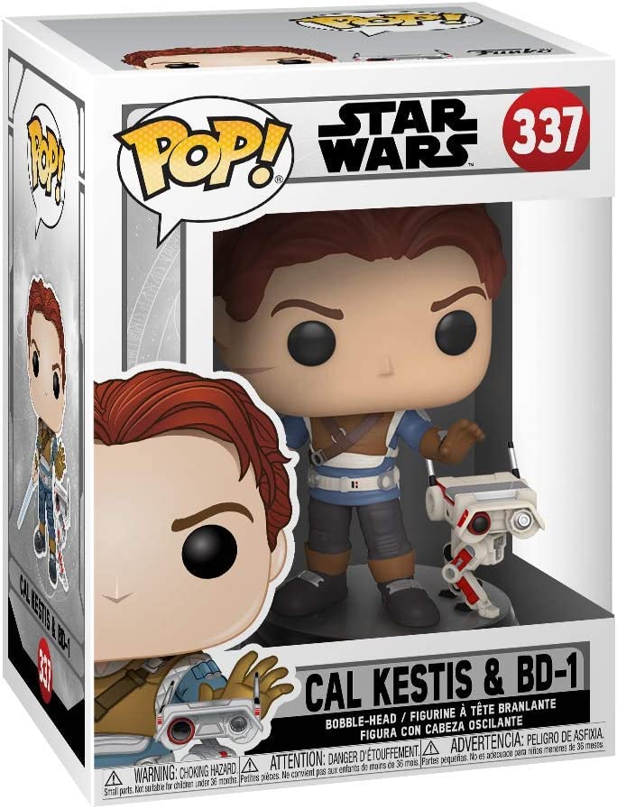 Funko Pop! Vinyl - Cal Kestis & BD-1 Figure (43572) 4